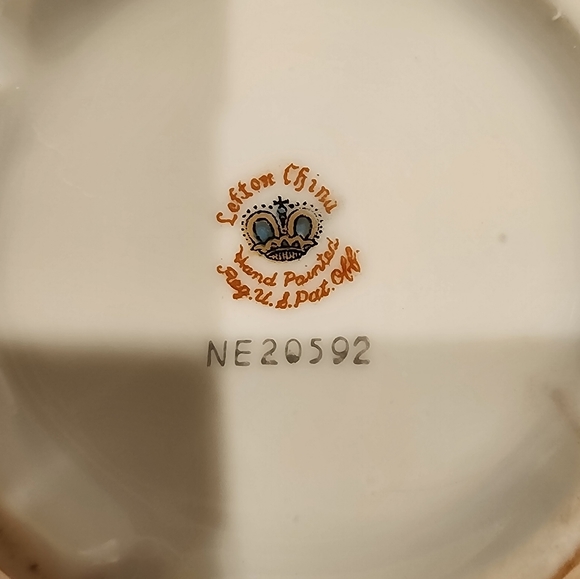 Sugar Dish and Cream Pitcher Lancaster Hanley England vintage - Picture 7 of 15